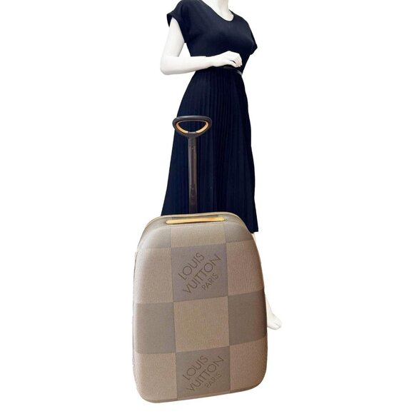 Louis Vuitton  Conquerant 65 Damier Geant Rolling Suitcase Olive - Picture 2 of 14